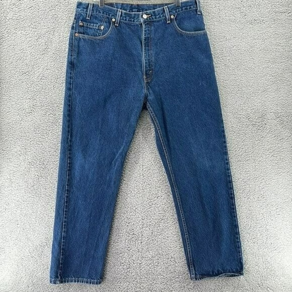 Vintage Y2k Levi's 505 Jeans Men's 40x30 (38x30 Actual) Straight Leg Regular Fit - Picture 2 of 11